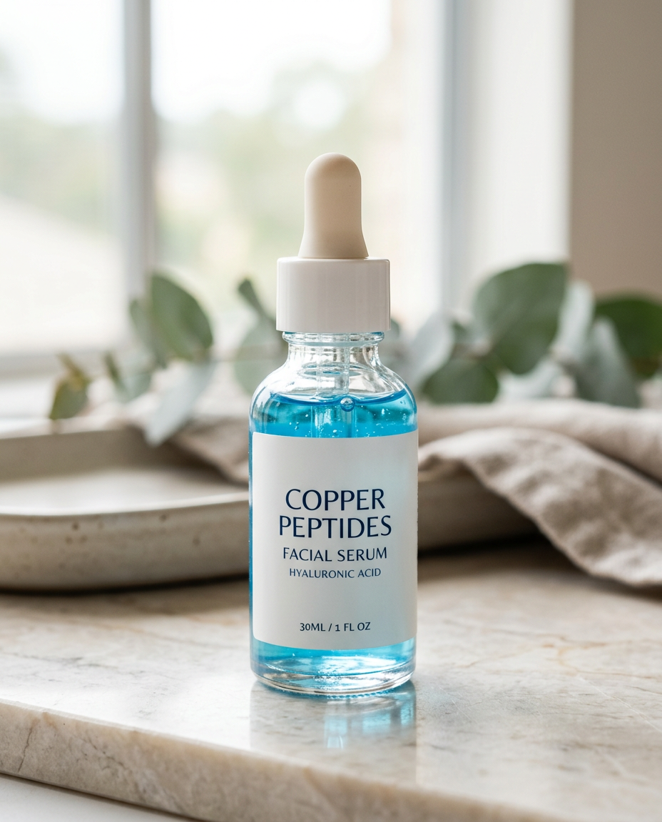 Copper Peptides Facial Serum | Repair & Hydrate Overnight