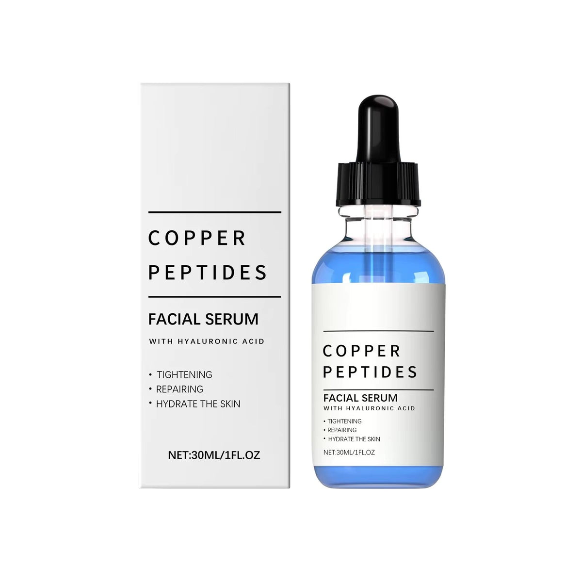 Copper Peptides Facial Serum | Repair & Hydrate Overnight