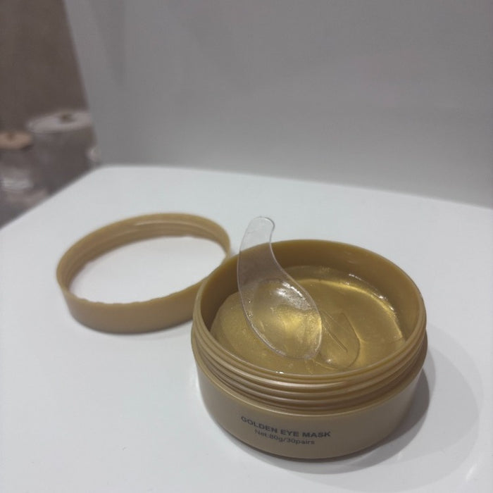Dewy Gold Hydrogel Eye Patches | De-Puff & Brighten in 10 Minutes