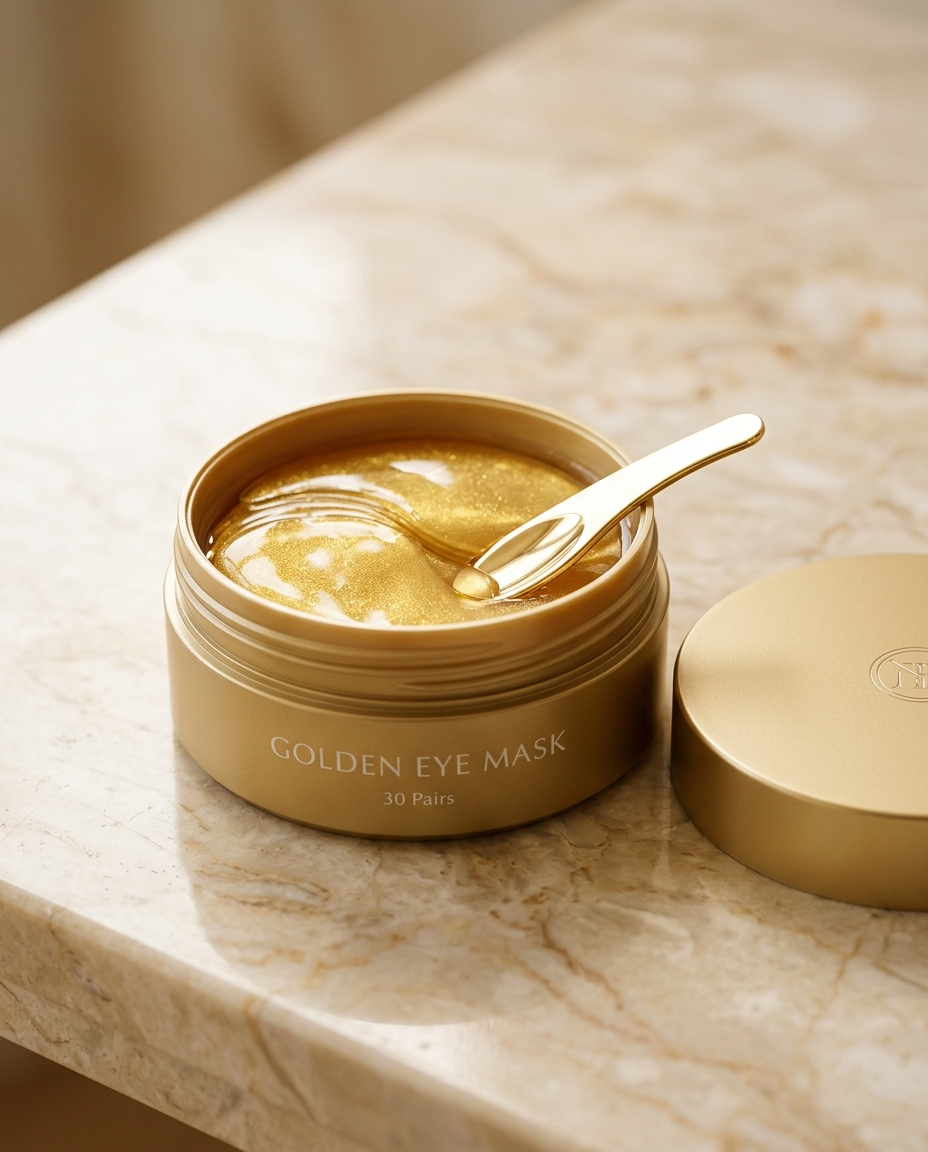 Dewy Gold Hydrogel Eye Patches | 2 Pack Bundle